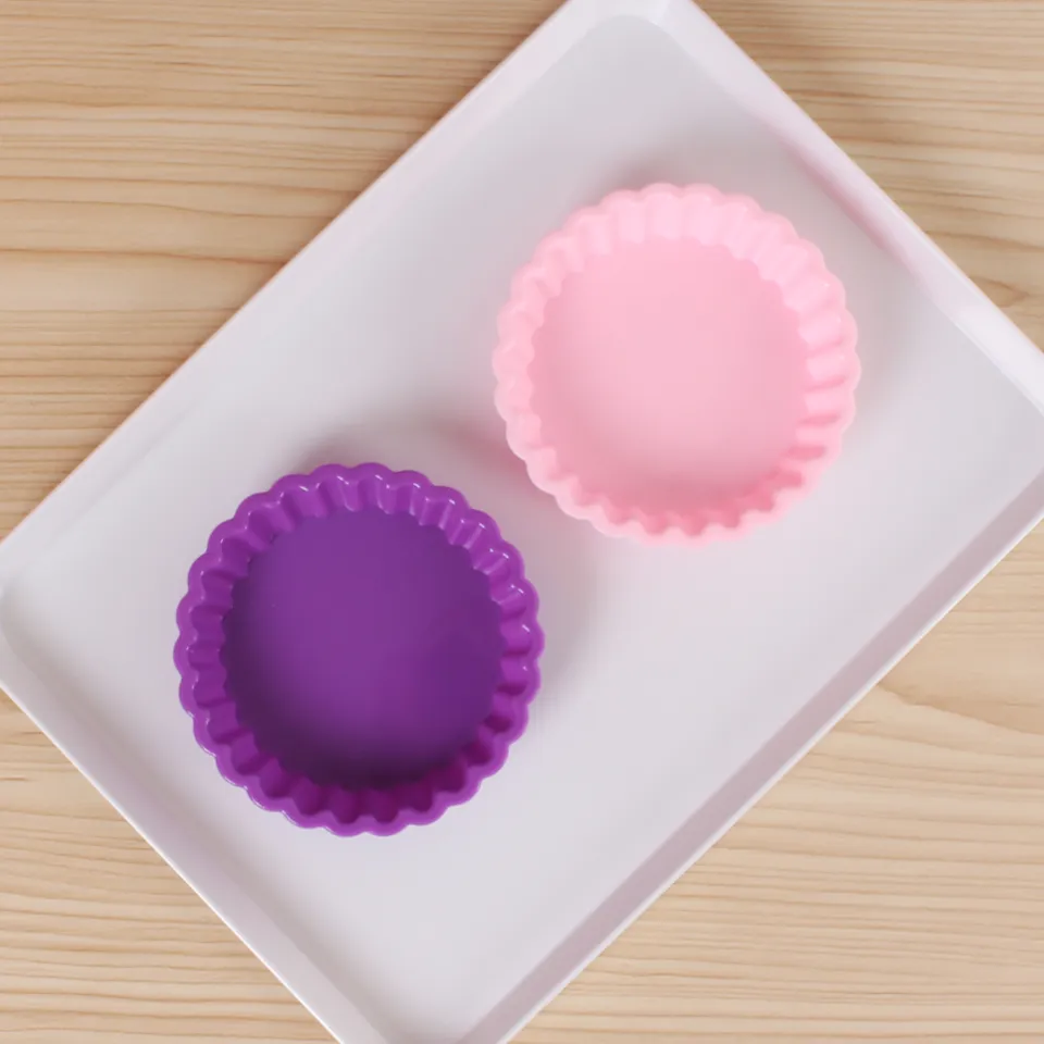 Silicone tart molds Homemade Easy-to-clean Non-toxic Mini quiche