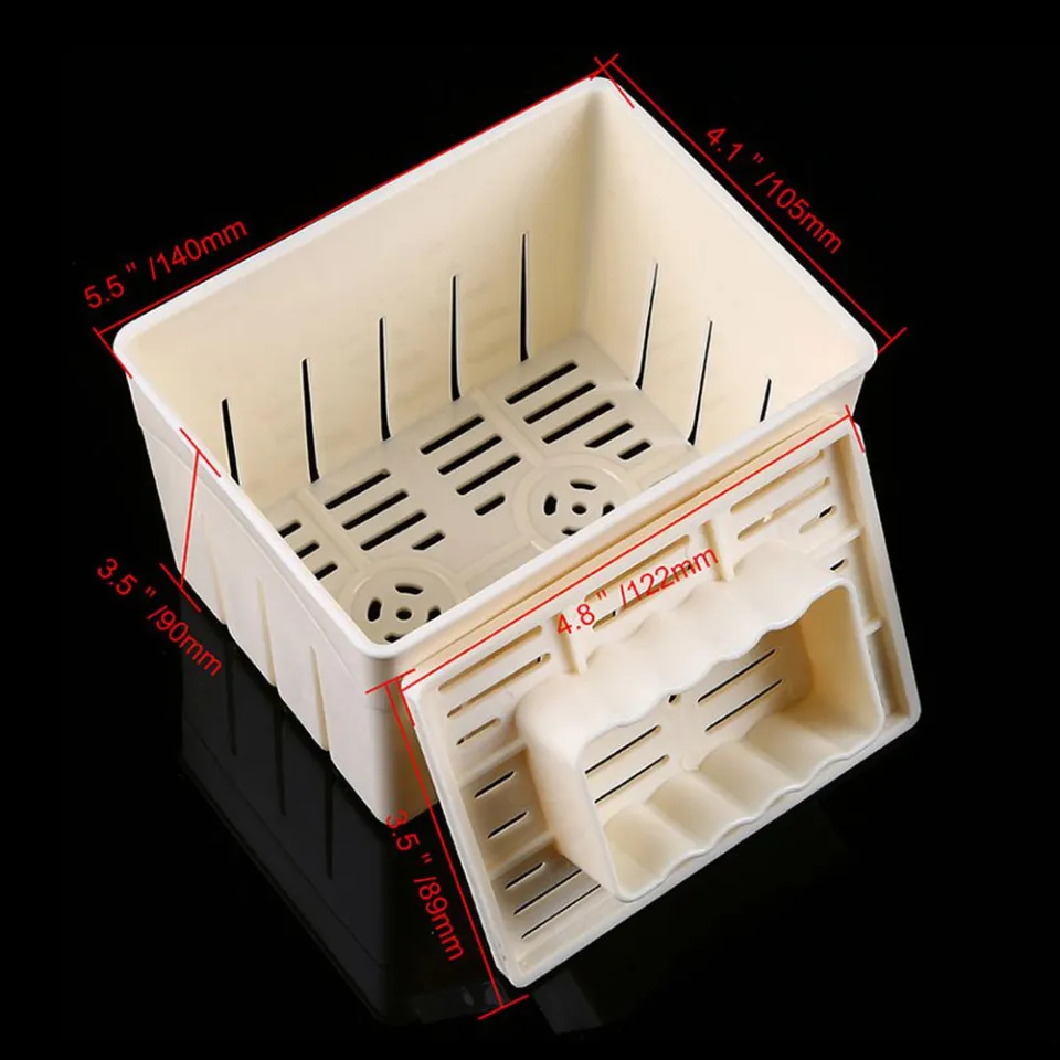 Tofu & Cheese Press Kit - Premium Mold & Presser For Homemade Tofu Cheese Making Essential Kitchen Tools For Housewives Kitchen Enthusiasts 2pcs