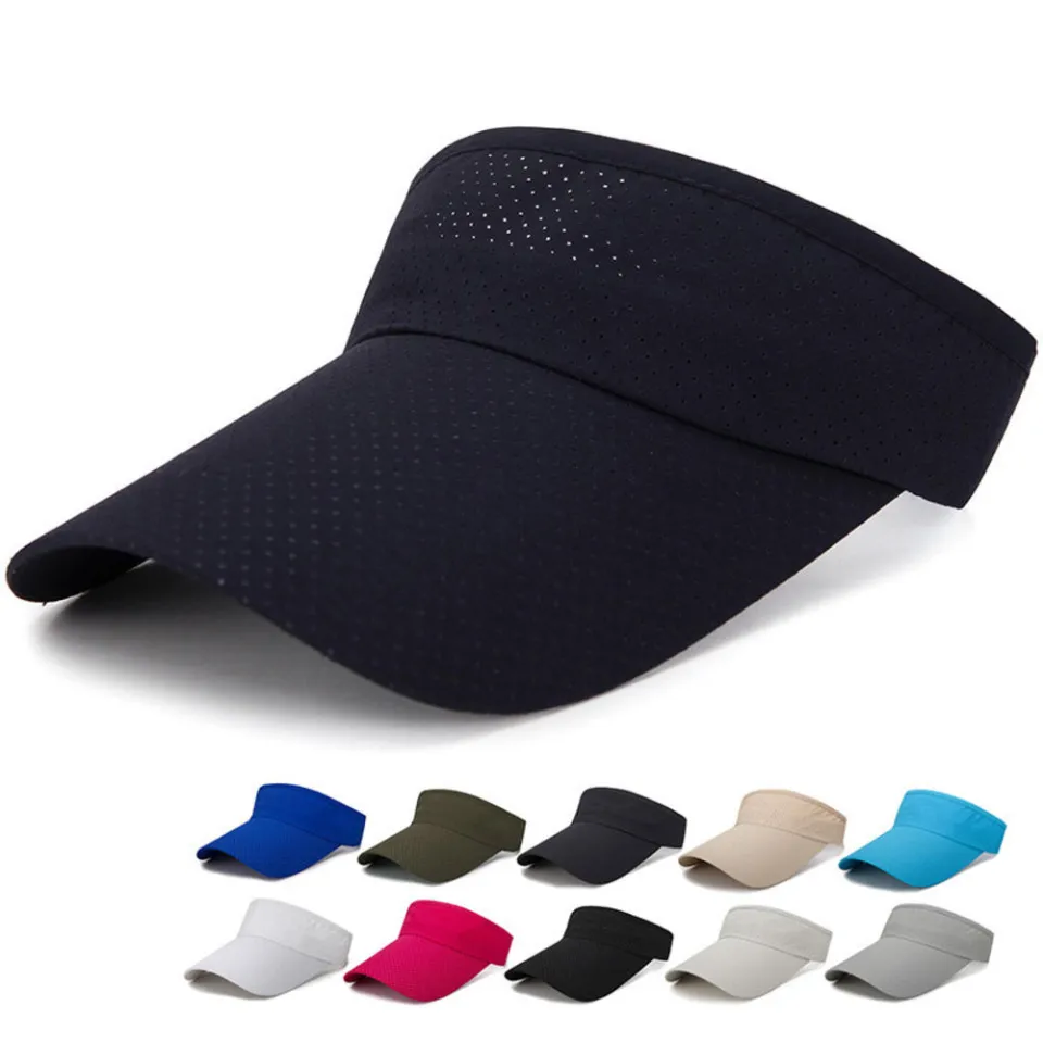 Cool And Lightweight Hats Tennis Visor Hats UV Protection Hats Sports Visor Hats Breathable Sun Hats Daraz.pk