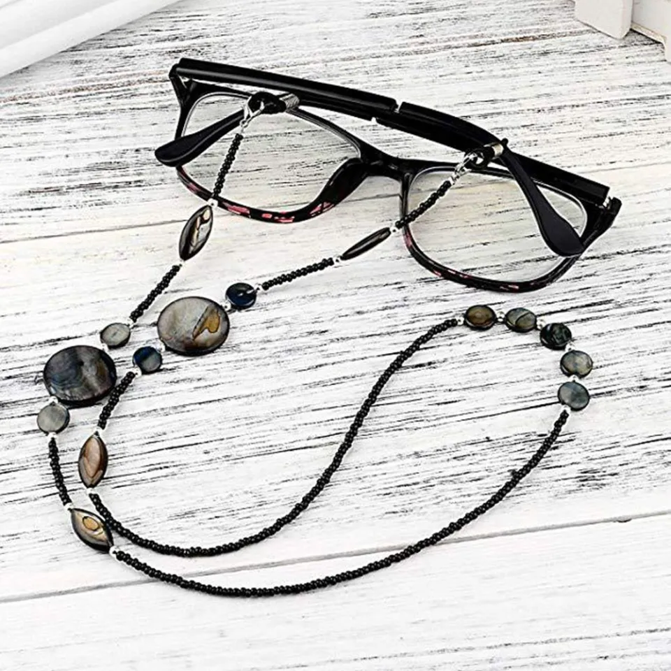 Fashion Women Reading Glasses Chain Beads Sunglasses Cord Beaded