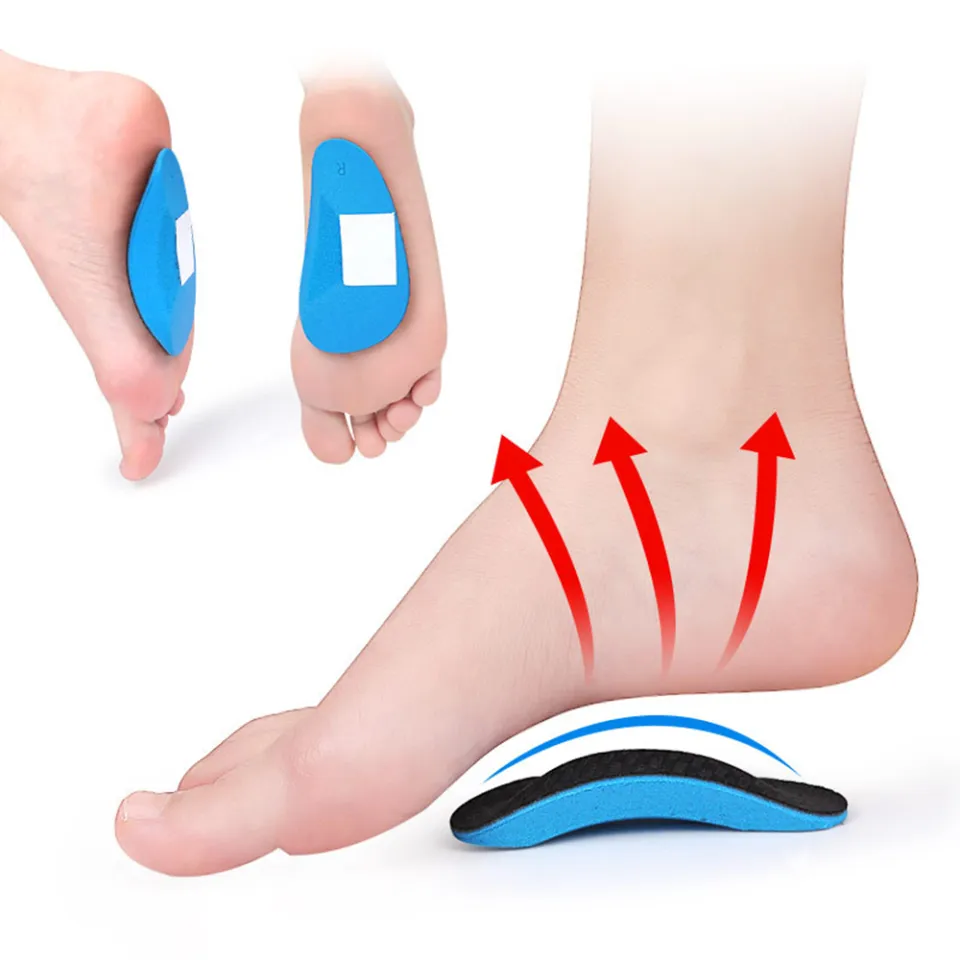 Pair Durable Business Shoe Insoles With Double Side Adhesive - Main Image