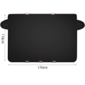 Large 4 Seasons Car Snow Shield Magnetic 170x118cm Windscreen Cover Anti-frost Sun Protection Thickened Half Car Cover. 