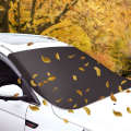 Large 4 Seasons Car Snow Shield Magnetic 170x118cm Windscreen Cover Anti-frost Sun Protection Thickened Half Car Cover. 