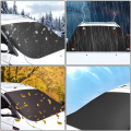 Large 4 Seasons Car Snow Shield Magnetic 170x118cm Windscreen Cover Anti-frost Sun Protection Thickened Half Car Cover. 