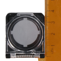 Dustproof 22mm Power Push Button Switch Cover Plastic Protector Switch Dust Covers Computer PC Desktop. 