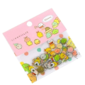 80PCS Home PVC Stationery Stickers Cute Multi-color Hand Tent Diy Decorative Stickers Good Toughness Durable Japanese Cartoon Sticker Bag. 