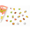 80PCS Home PVC Stationery Stickers Cute Multi-color Hand Tent Diy Decorative Stickers Good Toughness Durable Japanese Cartoon Sticker Bag. 