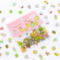 80PCS Home PVC Stationery Stickers Cute Multi-color Hand Tent Diy Decorative Stickers Good Toughness Durable Japanese Cartoon Sticker Bag. 