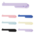 Lightweight Portable Smart Bookmark with Pen Slot Soft Silicone Bookmark Automatically Follows Page Flipping Notebook Page Divider Book Spare Parts Accessories. 
