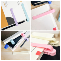 Lightweight Portable Smart Bookmark with Pen Slot Soft Silicone Bookmark Automatically Follows Page Flipping Notebook Page Divider Book Spare Parts Accessories. 