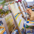 Picture Frame Blank Oil Canvas Cotton Rectangle Painting Board Thicken Multi Size Drawing Board Painter. 