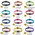12 Colors Plaid Adjustable For Kitten Cats Pendants Necklace Neck Ring Easy Wear Pet Glowing Collar Cats Accessories Pet Supplies Cat Reflective Collar. 