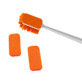 Fish Accessories Long Handle Fish Cleaning Brush Nylon Algae Scraper Aquarium Cleaning Tool Double-sided Algae Removal Cleaners Tool Fish. 
