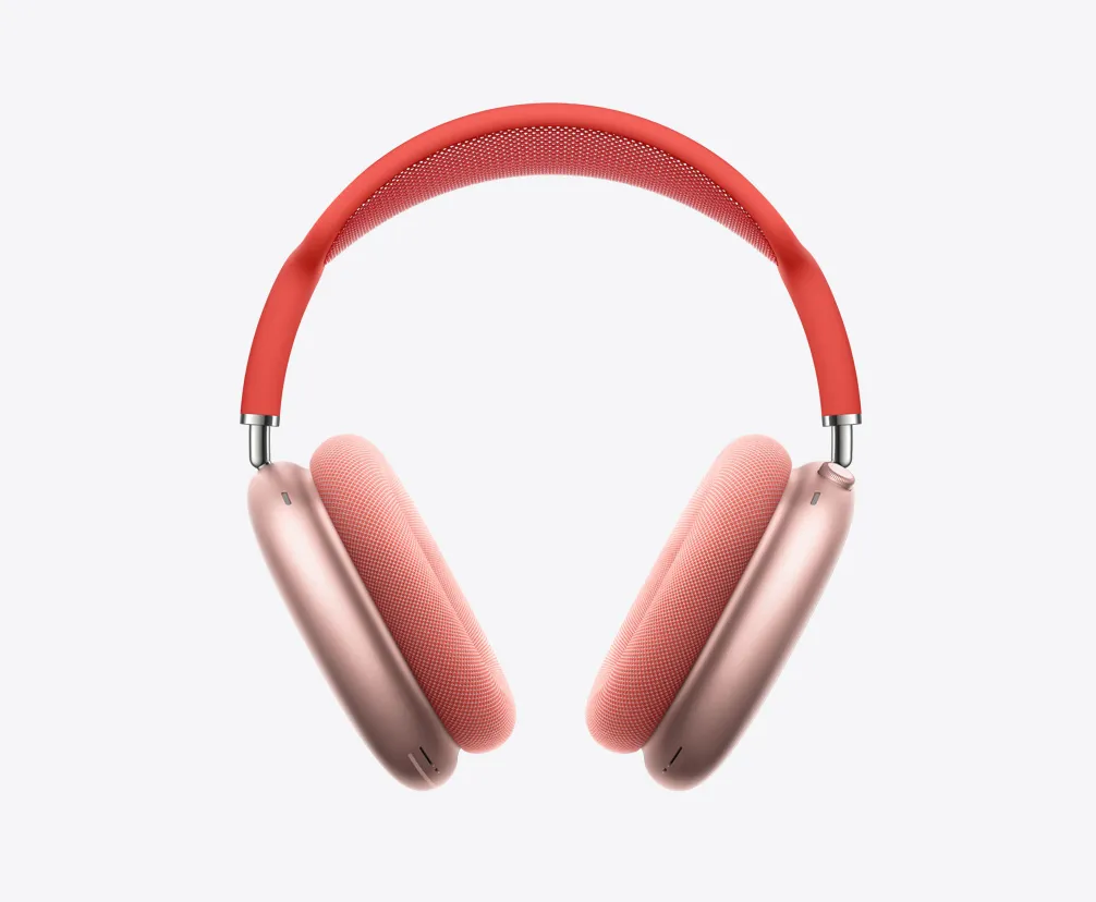 Image shows AirPods Max in Pink