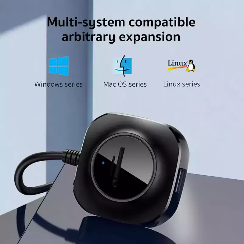 COTEetCI Universal 4 in 1 Type-C Hub s4