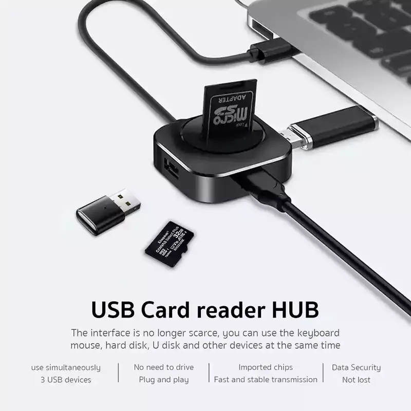 COTEetCI Universal 4 in 1 Type-C Hub s1