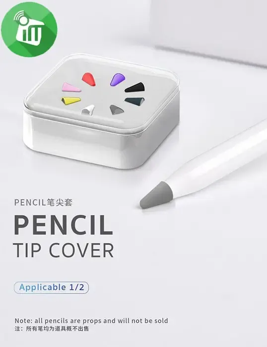 COTEetCI CS7072 Apple Pencil 1/2 Tip Cover