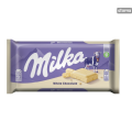 Milka White Chocolate Bar 100gm. 