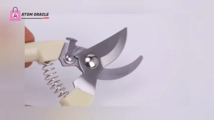 Heavy-Duty Precision Garden Shears with Comfort Grip Handles