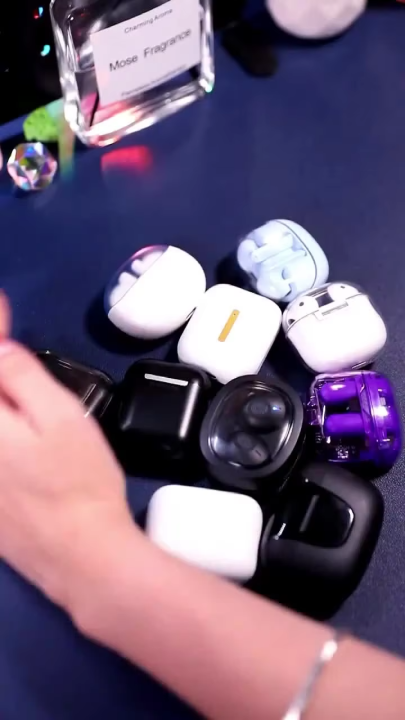 Ultrapods Pro True Wireless Earbuds with Display Transparent Design, Bluetooth 5.3 Water Proof