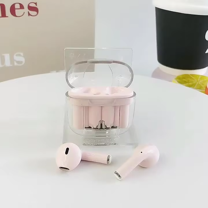 Shapla B21 New Transparent Wireless Headphones Sports Headset Mini Super Long Standby Continued