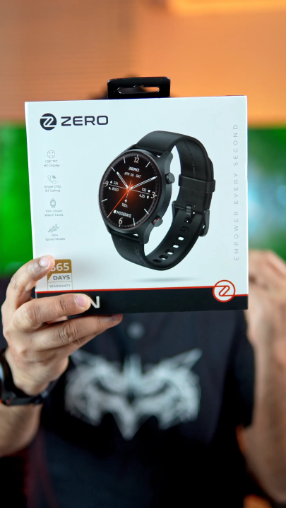 ZeroÂ® ICON Smartwatch 1.32" TFT HD Display | Bluetooth Calling, 100+ Sports Modes, Health Monitoring | IP68 Water Resistance | Customizable Watch Faces | Long Battery Life | Best Price Smartwatch for Men, Women, iOS & Android Users