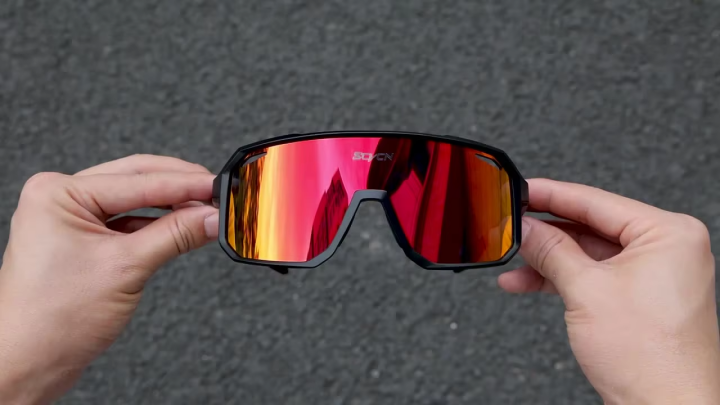 SCVCN Outdoor MTB Driving Glasses Cycling Sunglasses UV400 Women Sports Running Eyewear Men Road Bicycle Glasses Bike Goggles