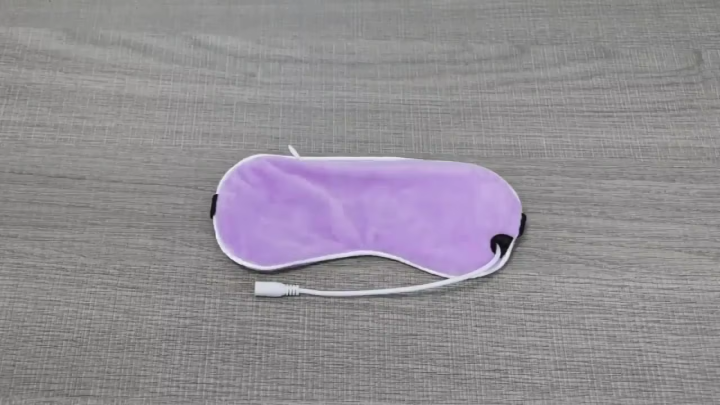 Heated Eye Mask USB Reusable Blindfold Steam Sleeping Eye Mask Patch Hot Steam Fatigue Relief Sleep Ant Dark Circles Aging