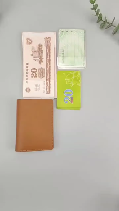 Classic Designer PU Leather Small Purse for Men Short Simple Women's Purse Fashion Ultra Thin Credit Card Bag Coin Purse