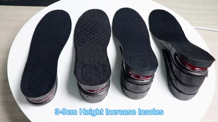 Height Increase Insole Invisible Heightening Template Air Cushion Shoe Inserts Variable Height Insoles Adjustable Cut Foot Pad