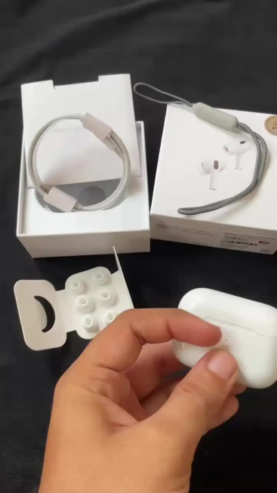 AirPods Pro 2nd Generation Dubai Made Wireless Earbuds White Best Quality AirPods Pro