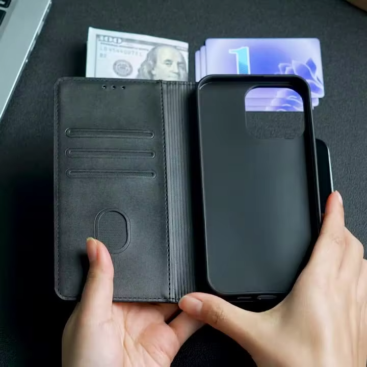 Mobile Phone Case for OPPO Reno 6 Pro Magnetic Leather Flip Case for OPPO Reno 6 5 Pro Plus Lite 6Z 5Z Z 5F 5K 5 Lite Funda