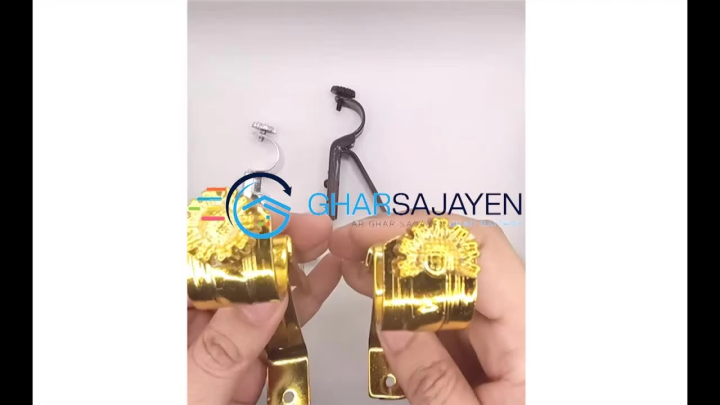 Adjustable curtain rod holder curtain rod r bracket