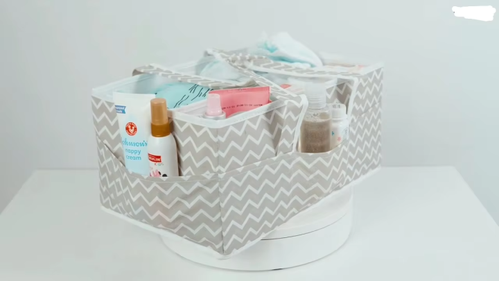 Baby Diaper Caddy Organizer - Portable