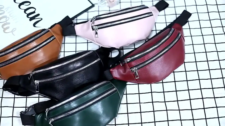 Fanny Pack Women Fashion Waist Pack Casual Crossbody Chest Bags Unisex Hip Bum Bag Waterproof Travel Belt Bag Sport Purse Pocket