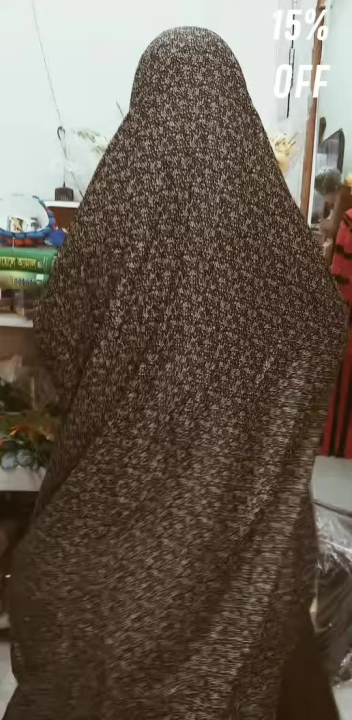 A borka 1 part khimar with Sleeves and Nikab Chaina Linen stylish party 1 part khimar borkha hijab fashion collection - Express