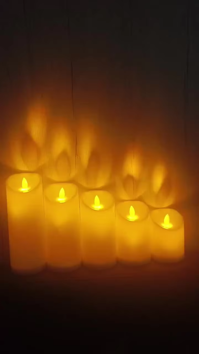 Flameless Flickering LED Candles Light Flameless Candles Battery Powered Candles for Wedding Decor Birthday Party Supplies Warm home decoration item