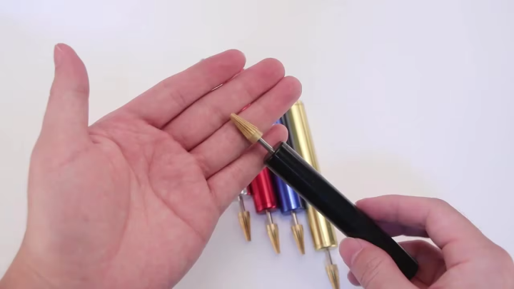 QJH Leather Edge Paint Roller Applicator Edge Oil Finish Tool DIY Leather Dye Painting Pen Leather Craft Tools Accessories