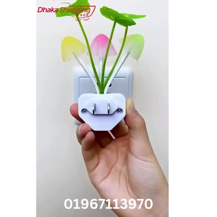 LED Sensor Dream Mushroom Night Light Lamp - Multi-Color 1 pcs - Night Lights -nr mart