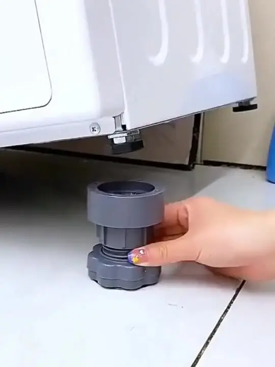 4Pcs Adjustable Height Washing Machine Foot Pads Anti Vibration Refrigerator Base Fixed Non-Slip Pad Support Dampers Stand