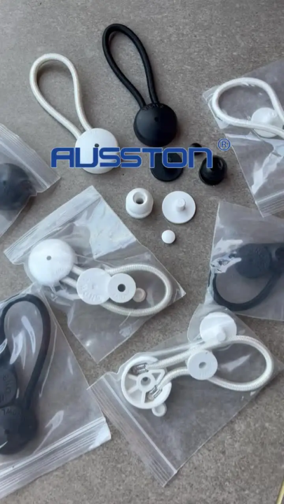 Truck Tie Down Kit Fastener Bungee Shock Cord Cover Clip Bungee Loop With Knob for Marine Boat RV Caravan Truck Car Cover