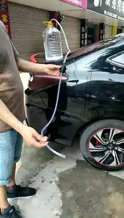 Handy Manual Gas Oil Pump Car Fuel Pump Hand Straw Pump Durable For Liquid Gasoline Tuning Fuel Gasoline Diesel Pump