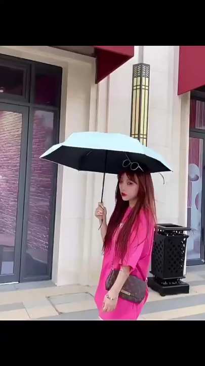 Quality Mini Folding Pocket Multicolor Cute Umbrella
