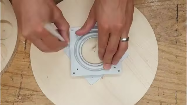 6 Inch Lazy Susan Turntable Steel Ball Bearings Stands Swivel Plate Rotating Tray for Furniture Chairs Display Cooking Tabletop