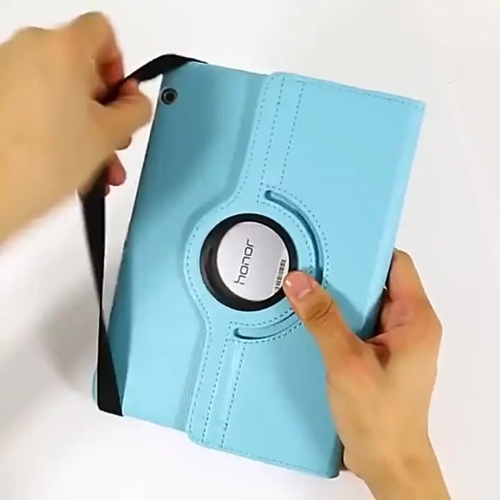 360 Rotating Case for   Pad 8 HEY-W09 12" Magnetic PU Leather Stand Tablet Case For  Pad 8 12inch Flip Cover