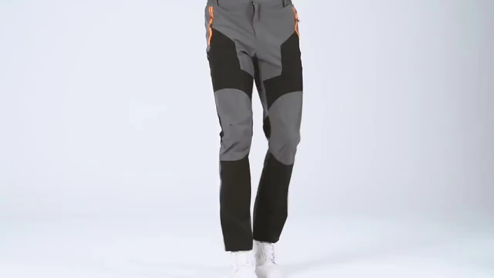 TRVLWEGO Men Summer Hiking Pants Camping Trousers Wear-resistant Water Splash Prevention Quick Dry UV Resistant Elastic Thin