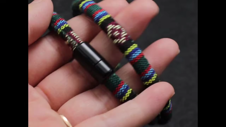 New In Men Bohemia Rope Bracelet Attract Magentic Braclet Adventure Survival Braslet Pulseras Hilo Hombre Beach Surf Brazalete