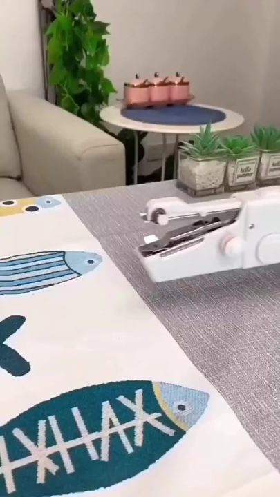 Mini Sewing Machines for Home Cordless Portable Handy Stitching Machine (Hand Machine for Stitching)-Sewing Machines-Nr mart