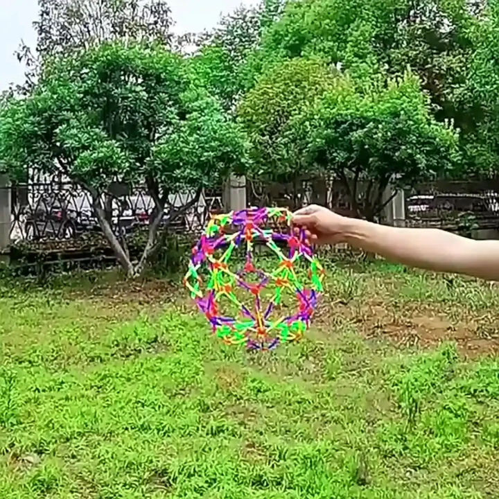 1pc Breathing Ball Expandable Ball Toy Sphere Colorful Expanding Ball Sensory Toys, Fidgets Toys