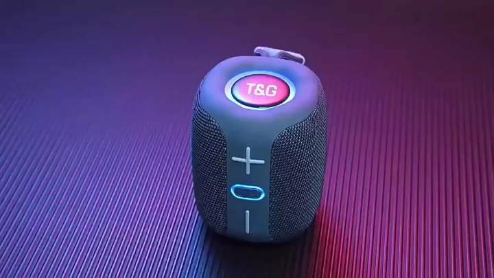 Caixa De Som Speaker Bluetooth Portable Sound Box Music Wireless Subwoofer Mini Radio FM Woofer Bass Computer PC TV Small Audio